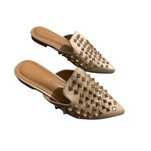 Cape Robbin Enny flat sandals slides mules slip on size 7